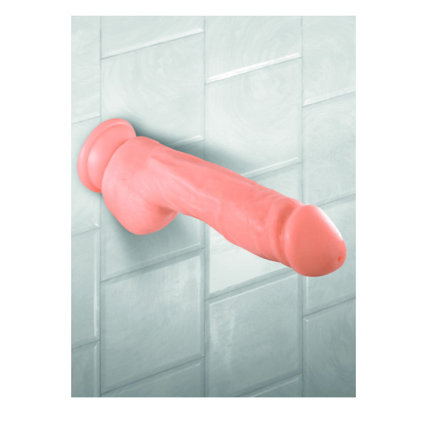 Gode ventouse réaliste éjaculateur 23 cm 